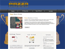 Tablet Screenshot of piazza.com.br