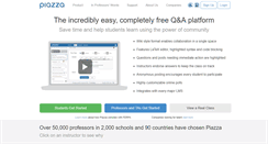 Desktop Screenshot of piazza.com